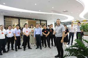热烈欢迎广东省人大常委会2023年全国人大代表一行莅临华体会体育（中国）HTH·官方网站集