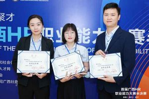热烈祝贺华体会体育（中国）HTH·官方网站集团选手在首届广西HR职业能力大赛取得优异成绩